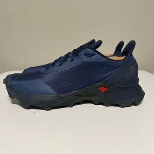 Salomon Alphacross Shoes Men’s US 7 EU 40 Blue Hiking Trail Running Sneakers